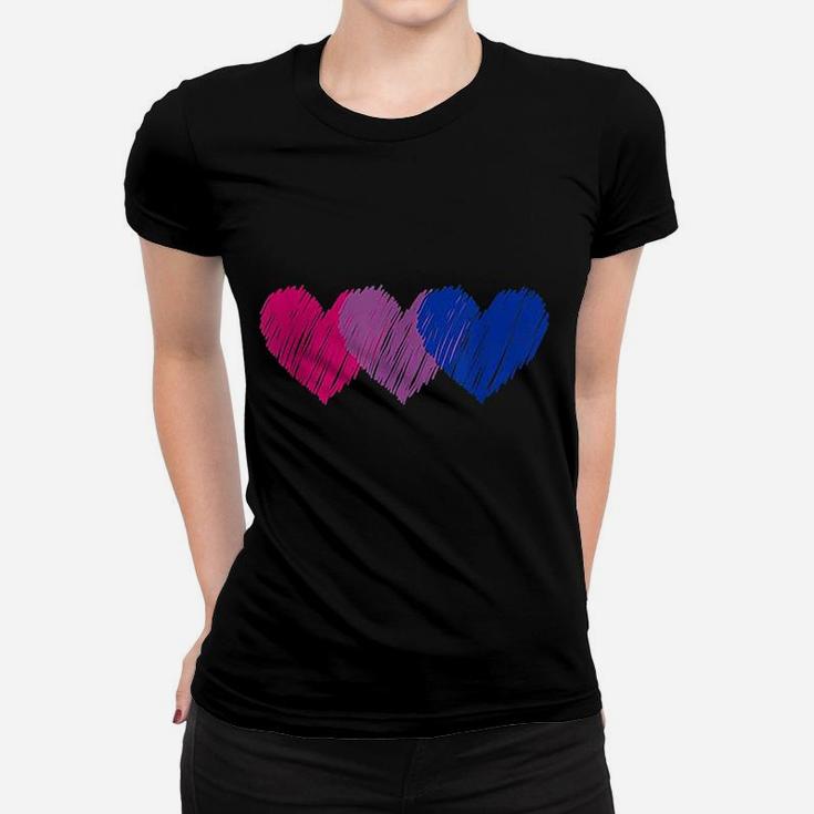Flag Hearts Love Women T-shirt