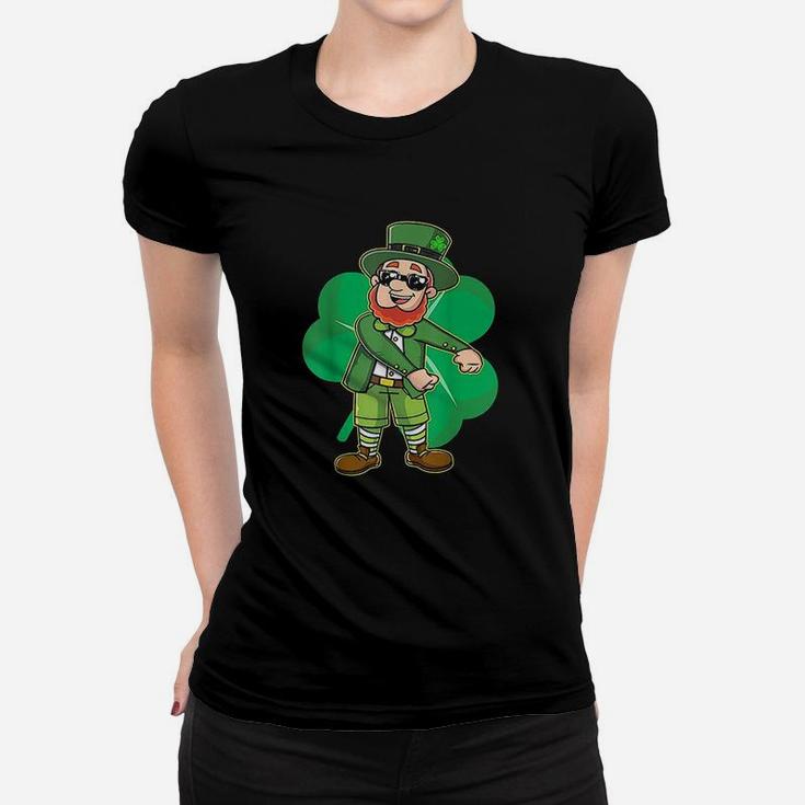 Flossing Leprechaun St Patricks Day Kids Boys Gift Women T-shirt