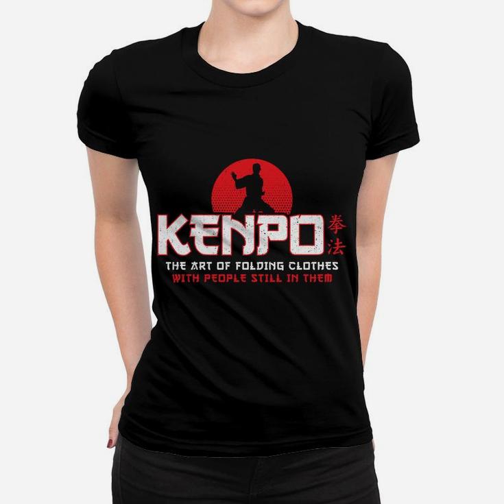 Folding Clothes - American Kenpo Karate - Karateka Gift Women T-shirt