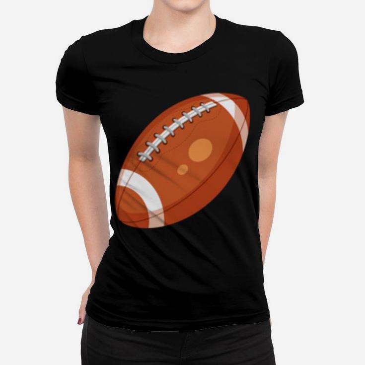 Football Girl Never Underestimate A Girl Who Plays Football Women T-shirt