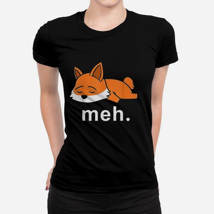 Fox Meh Funny Internet Meme Gifts Women Men Kids Women T-shirt
