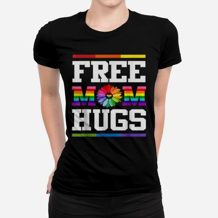 Free Mom Hugs Pride Lgbt Women T-shirt