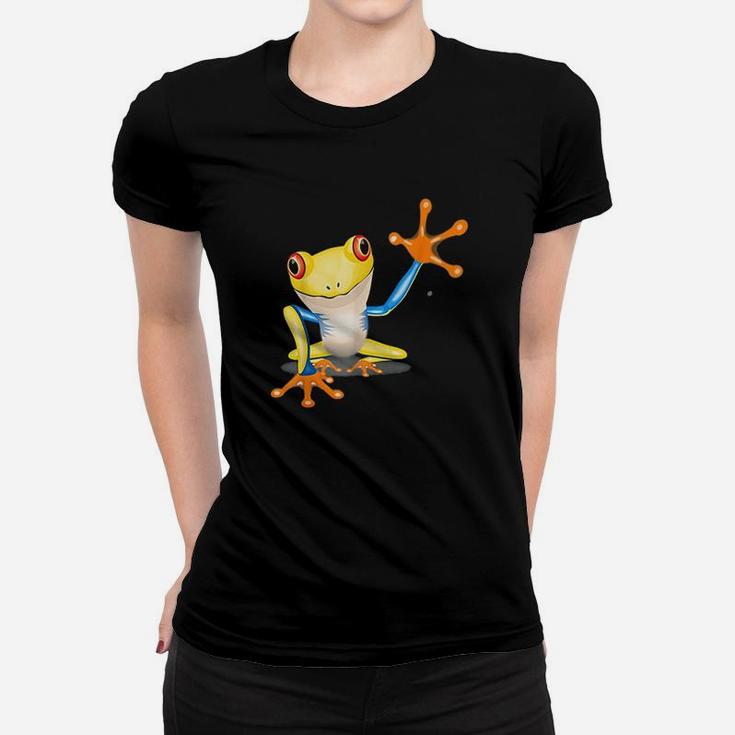 Frog Friendly Frog Gift Men Women Kids Women T-shirt