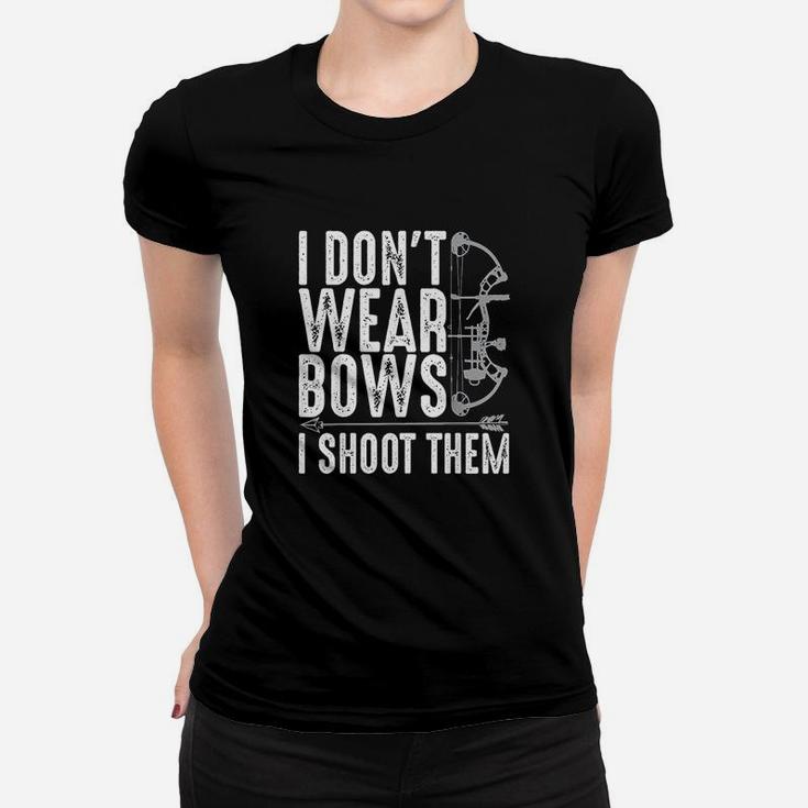 Funny Archery Gift For Women Bow Hunting Archer Women T-shirt