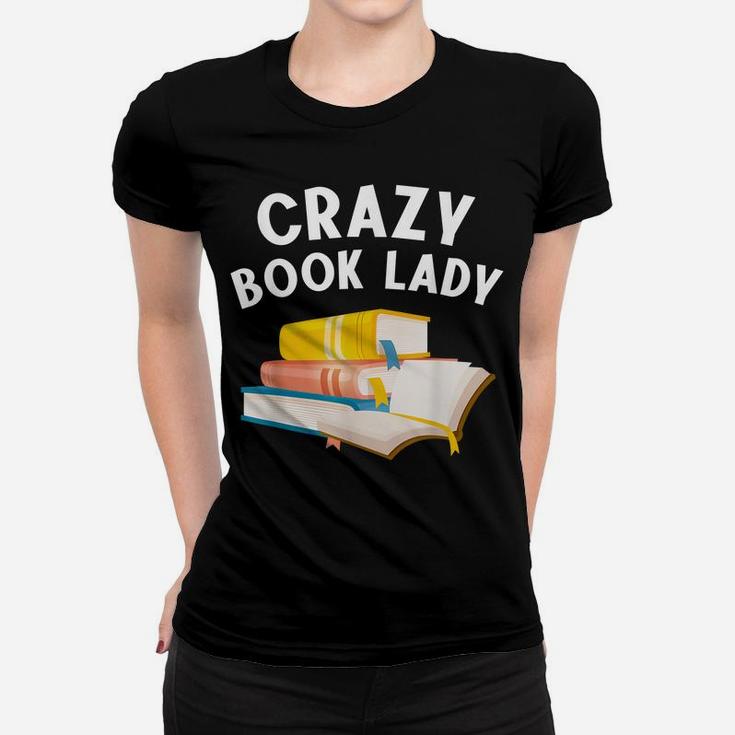 Funny Book Design Women Girls Book Lover Bookworm Librarian Women T-shirt