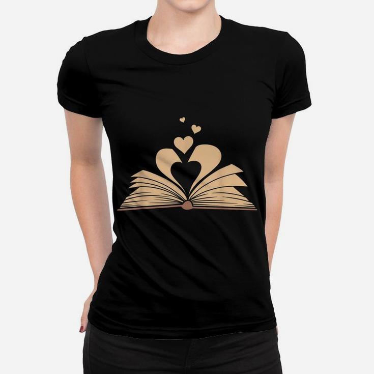 Funny Book Lover Design Men Women Kids Bookworm Librarian Women T-shirt