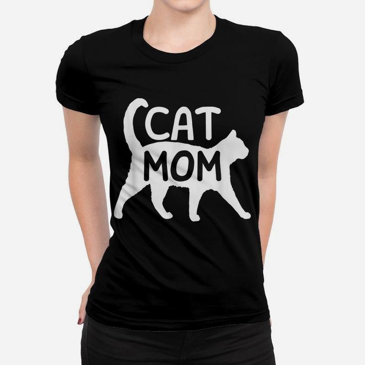 Funny Cat Mom Shirt For Women Cat Lovers Cute Mothers Day Women T-shirt