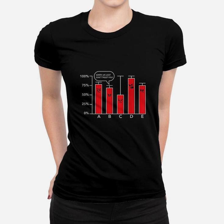 Funny Data Science Cant Trust You Women T-shirt