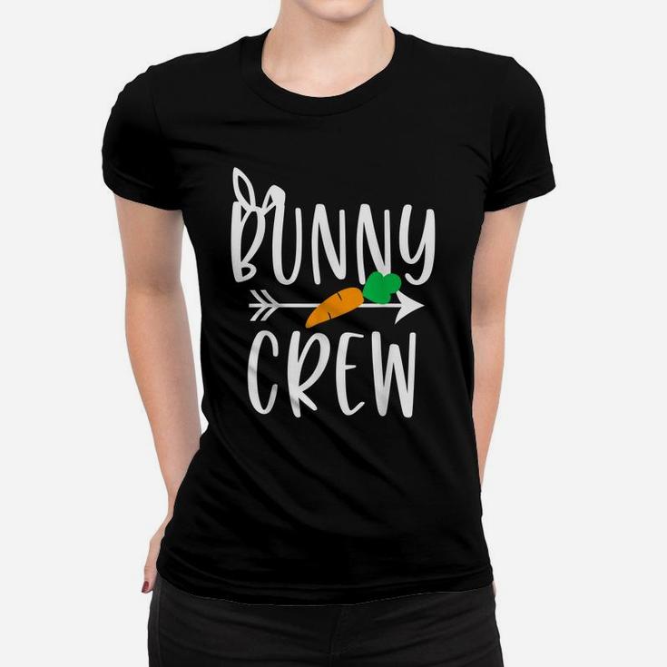 Funny Girls Boys Cousin Team For Easter Egg Hunt Bunny Crew Women T-shirt