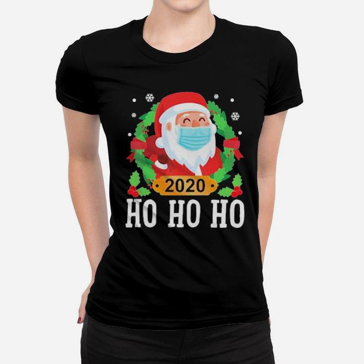 Funny Santa Claus Ho Ho Ho Women T-shirt