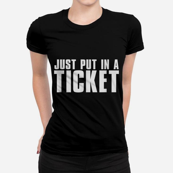 Funny Tech Support Gift Idea Women T-shirt