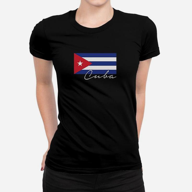 Gbond Apparel Cuba Flag T Women T-shirt