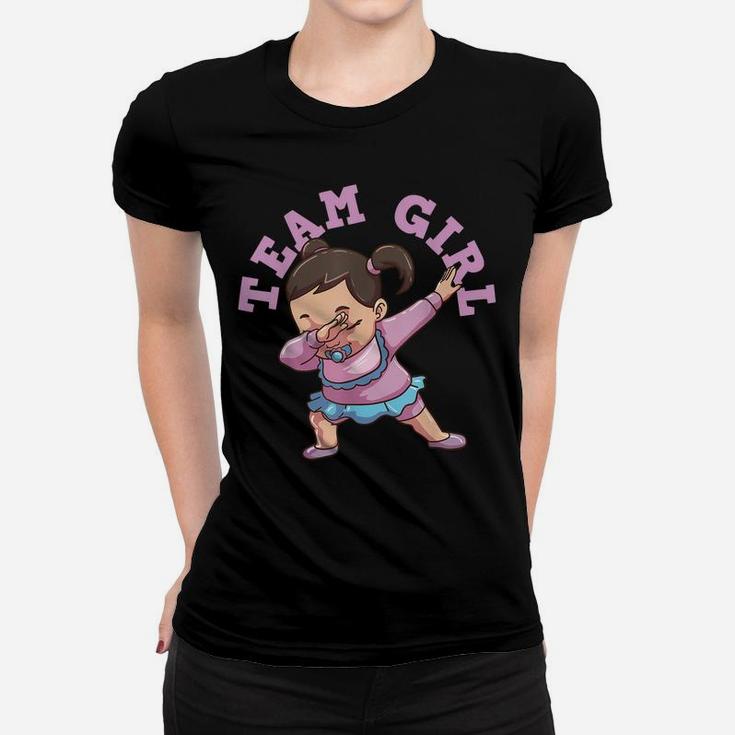 Gender Reveal Team Girl Women T-shirt