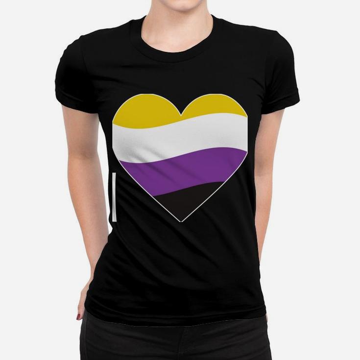 Genderfluid 'Love' | Agender Gift For Non-Binary Pride Flag Women T-shirt
