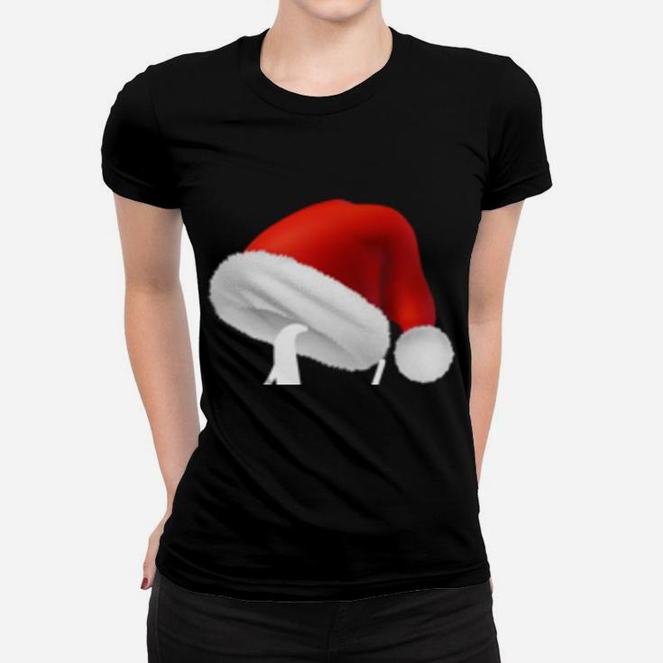 Gigi Claus Grandma Women For Christmas Santa Plaid Women T-shirt