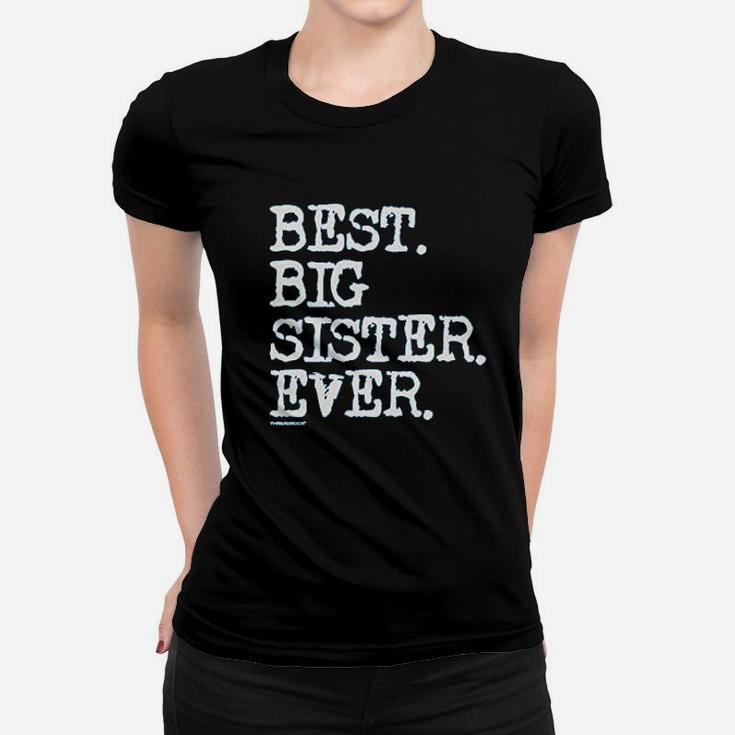 Girls Best Big Sister Ever Youth Women T-shirt