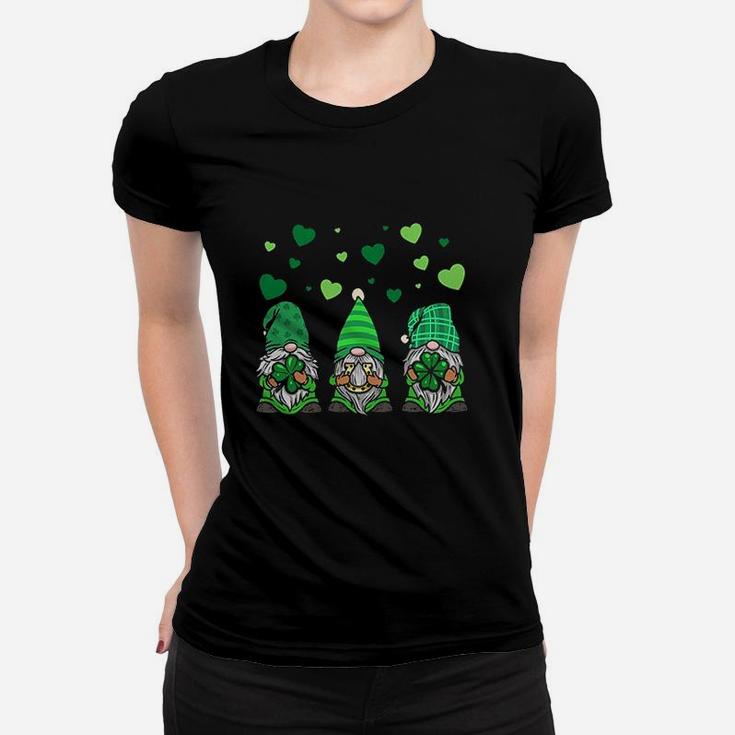 Gnome Leprechaun Green Gnomes Tomte St Patricks Day Women T-shirt