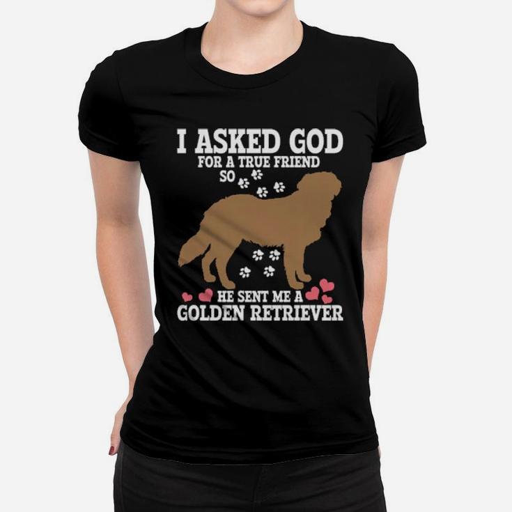 Golden Retriever Mama Christian Dog Mom Women T-shirt