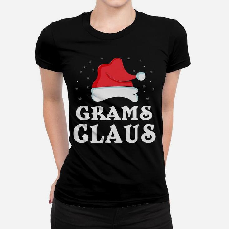 Grams Claus Christmas Gift Cool Family Group Matching Pajama Women T-shirt