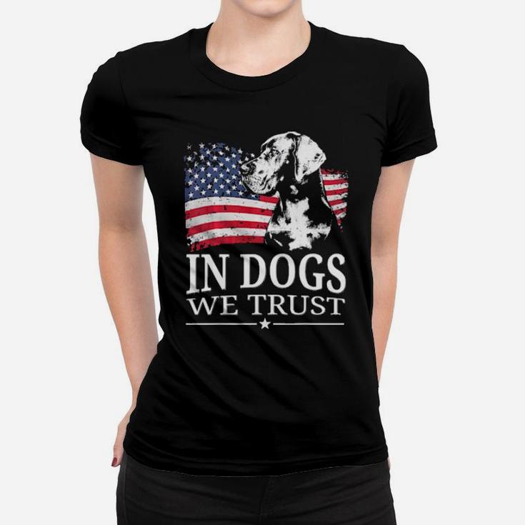 Great Dane  Fun Dog For Women Men Women T-shirt