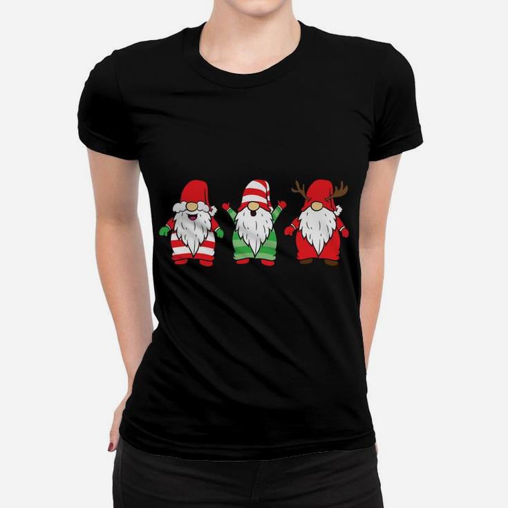 Hanging With My Gnomies Christmas Gnomes Women T-shirt