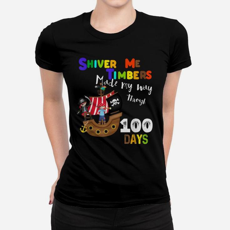 Happy 100Th Day Of School Shirt For Boys Girls Kids Teacher Women T-shirt