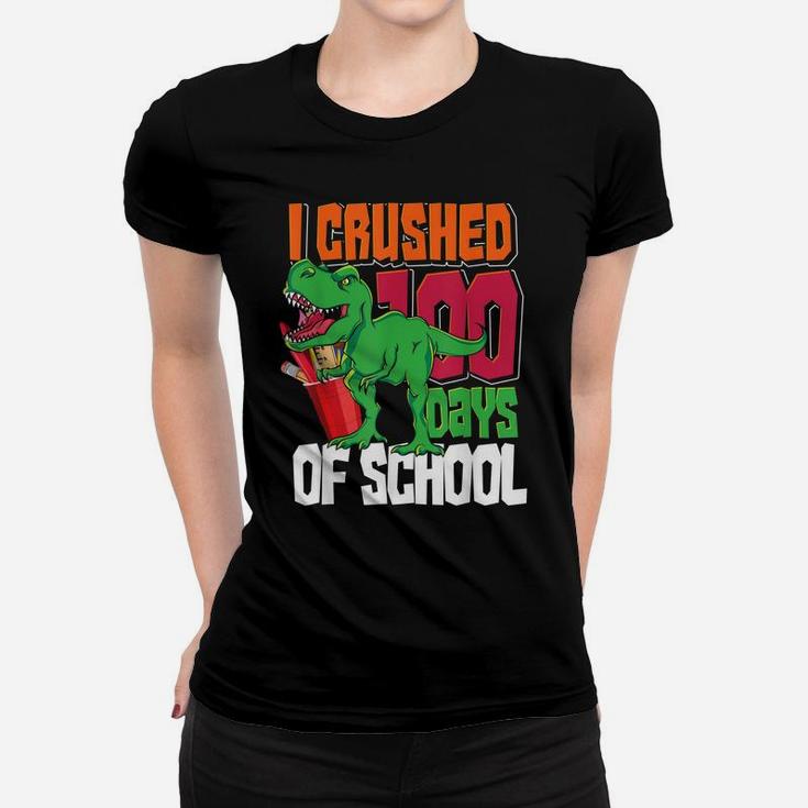 Happy 100Th Day Student Gift Funny 100 Days Of School Women T-shirt
