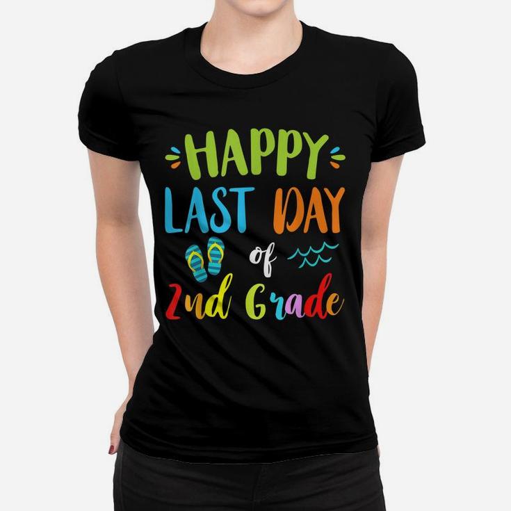 Happy Last Day Of 2Nd Grade Summer Vacation Gift Ideas Women T-shirt