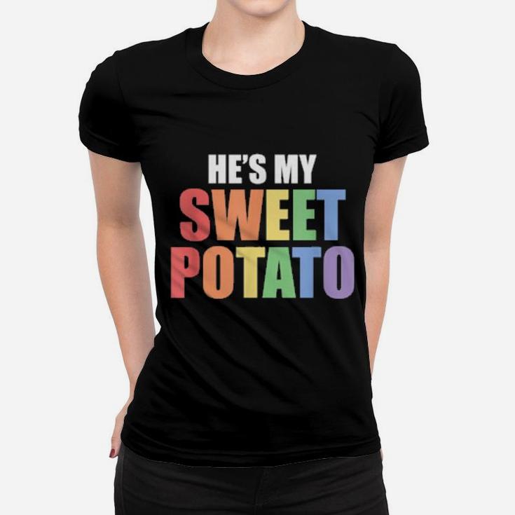 He Is My Sweet Potato Couples Homosexual Gay Women T-shirt