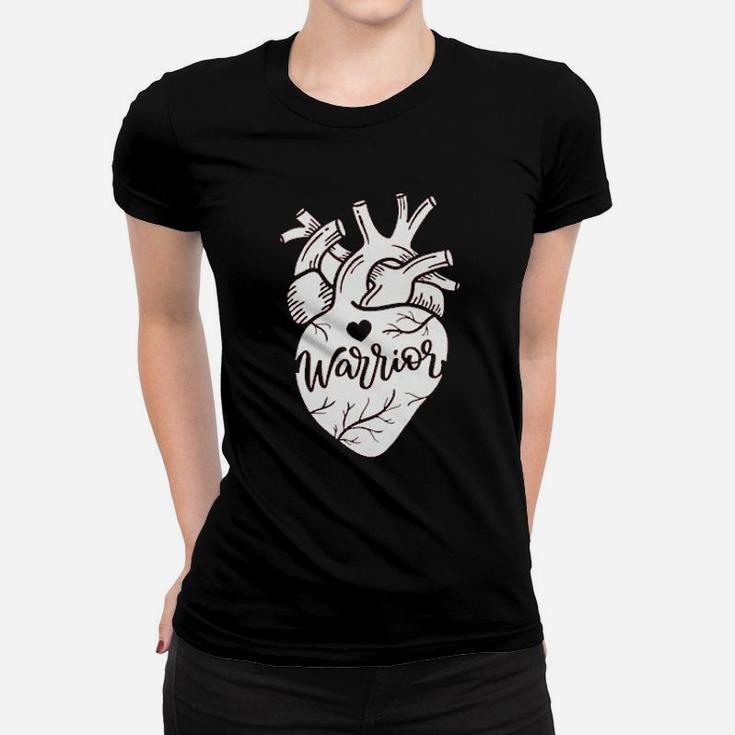 Heart Warrior Nurse Women T-shirt