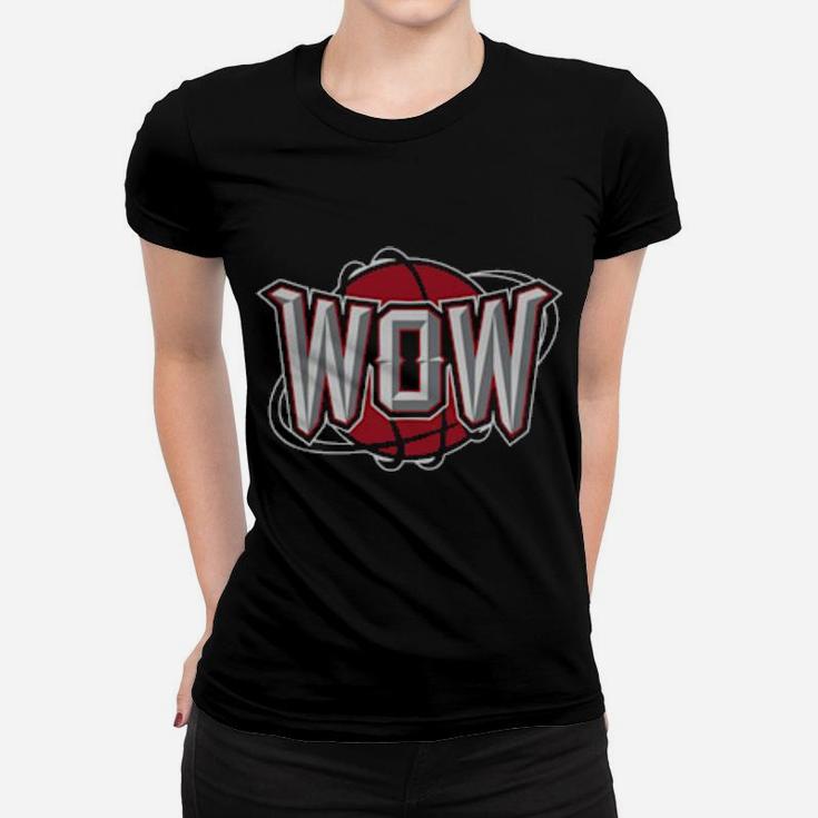 Houston's Wow     Simple Print Women T-shirt