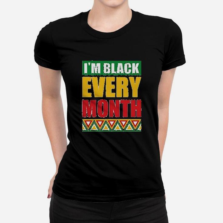 I Am Black Gift Black History Month Women T-shirt