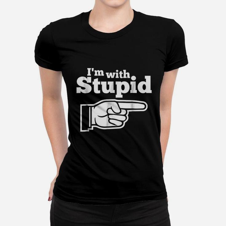 I Am With Stupid Women T-shirt