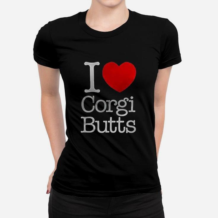 I Heart Corgi Buts Women T-shirt