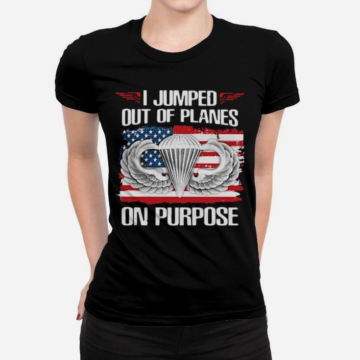 I Jump Out Of Plant Women T-shirt