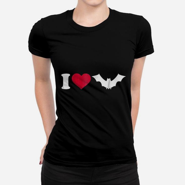 I Love Bats Women T-shirt