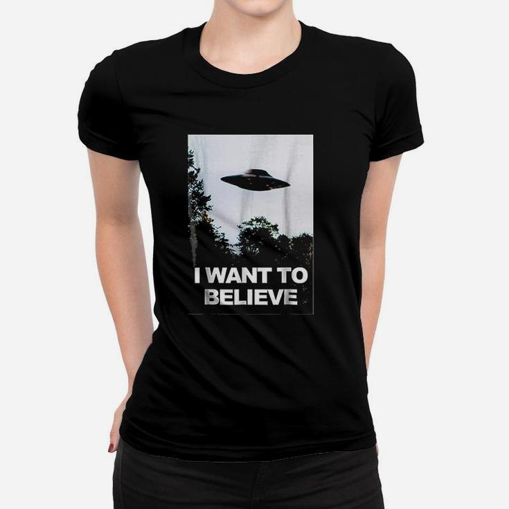I Want To Believe Women T-shirt