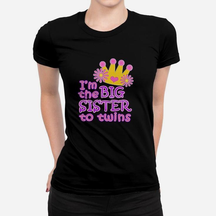 Im The Big Sister To Twins Women T-shirt