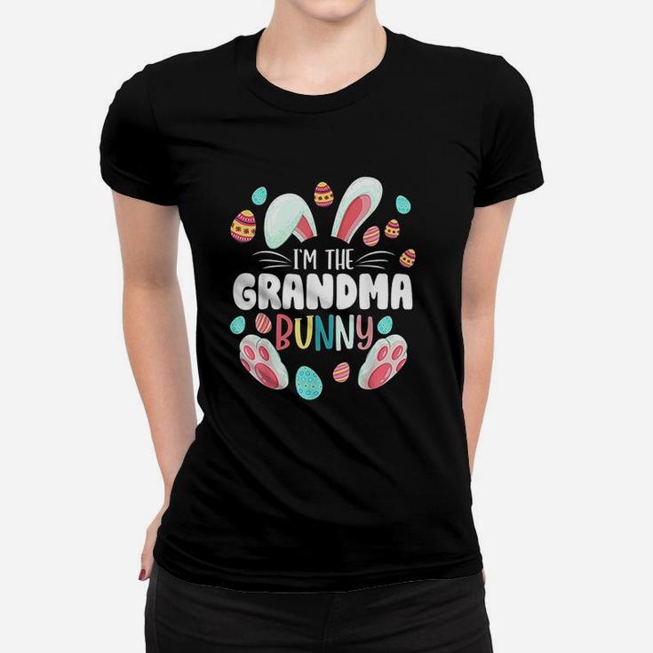Im The Grandma Bunny Matching Family Easter Party Women T-shirt