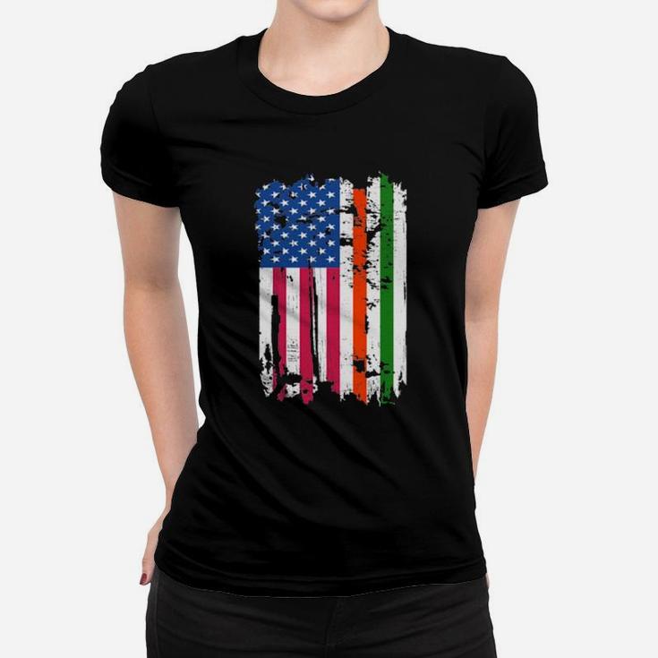 Irish Ireland Flag American Women T-shirt