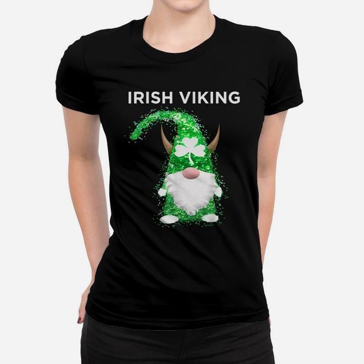 Irish Viking Funny Leprechaun Tomte Nisse Gnome Women T-shirt