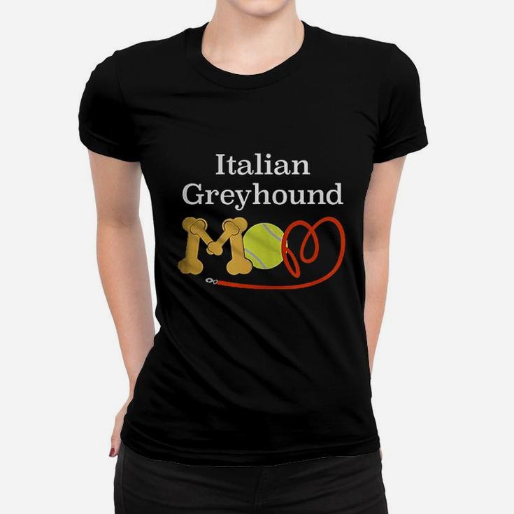 Italian Greyhound Mom Dog Breed Women T-shirt