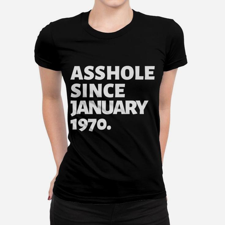 January 1970 Vintage Funny 50Th Birthday Gift Gag Gift Women T-shirt