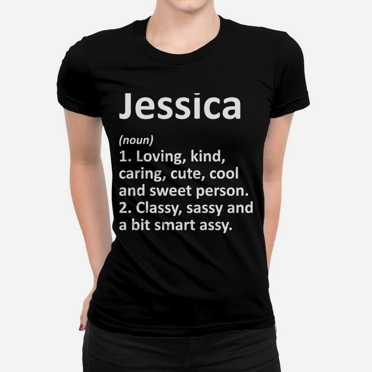 Jessica Definition Personalized Funny Birthday Gift Idea Women T-shirt