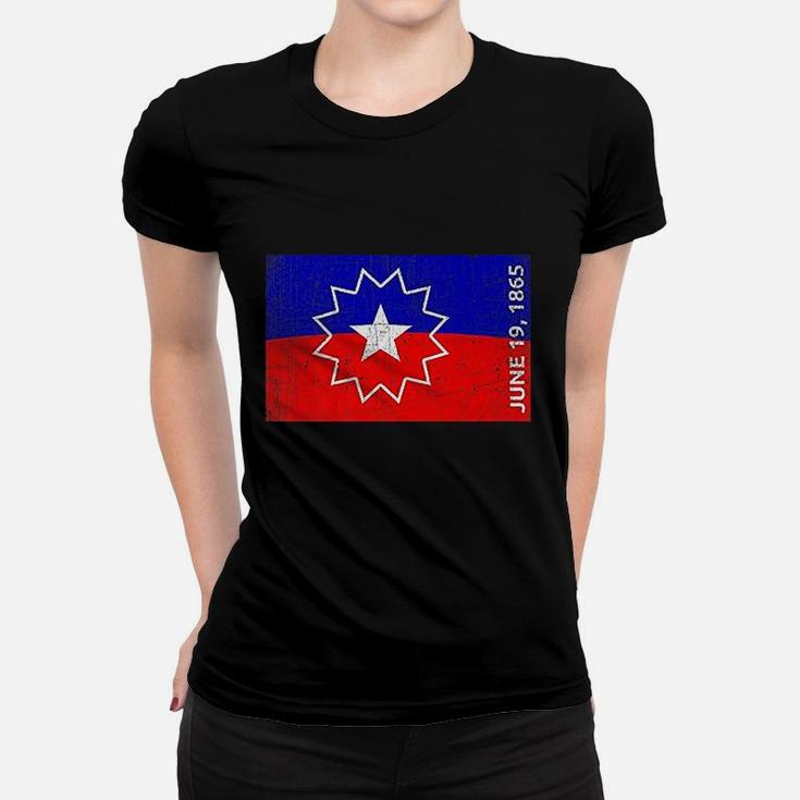 Juneteenth Freedom Day Flag Black History Remembrance Women T-shirt