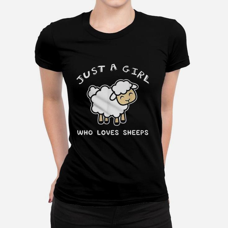 Just A Girl Who Loves Sheep Women T-shirt