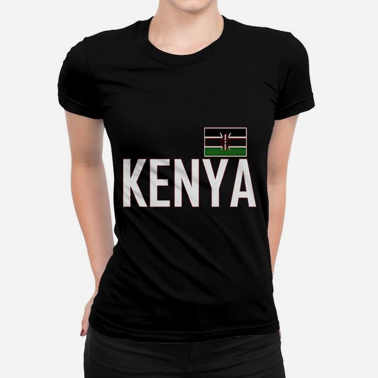 Kenya Flag Women T-shirt