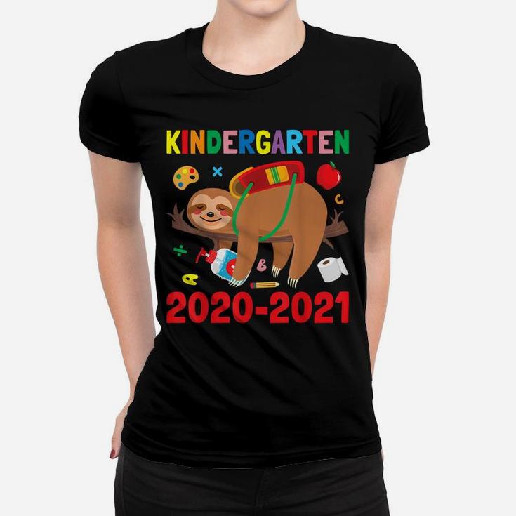 Kindergarten Sloth Funny 100 Days Of School Boys Girls Gift Women T-shirt