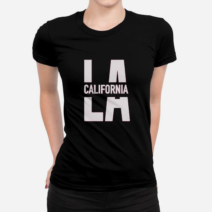 La California Off The Shoulder Tops For Women Los Angeles Women T-shirt