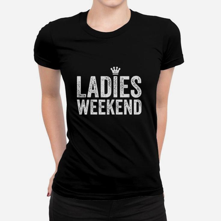 Ladies Weekend Matching Getaway Vacation Gift Girls Trip Women T-shirt